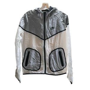 EUC Nike Transparent Nylon‎ Windrunner Large